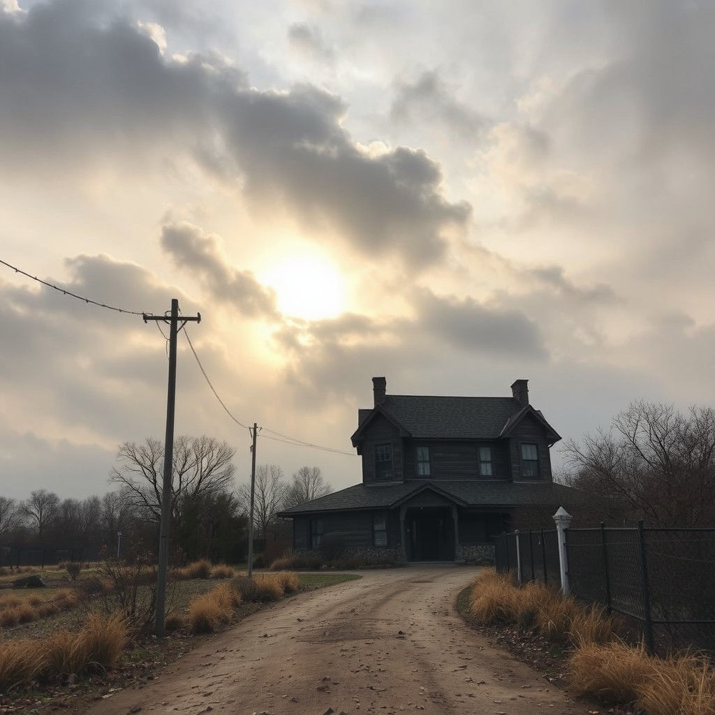 Hyperrealistic Atmospheric Landscape with Intricate Details