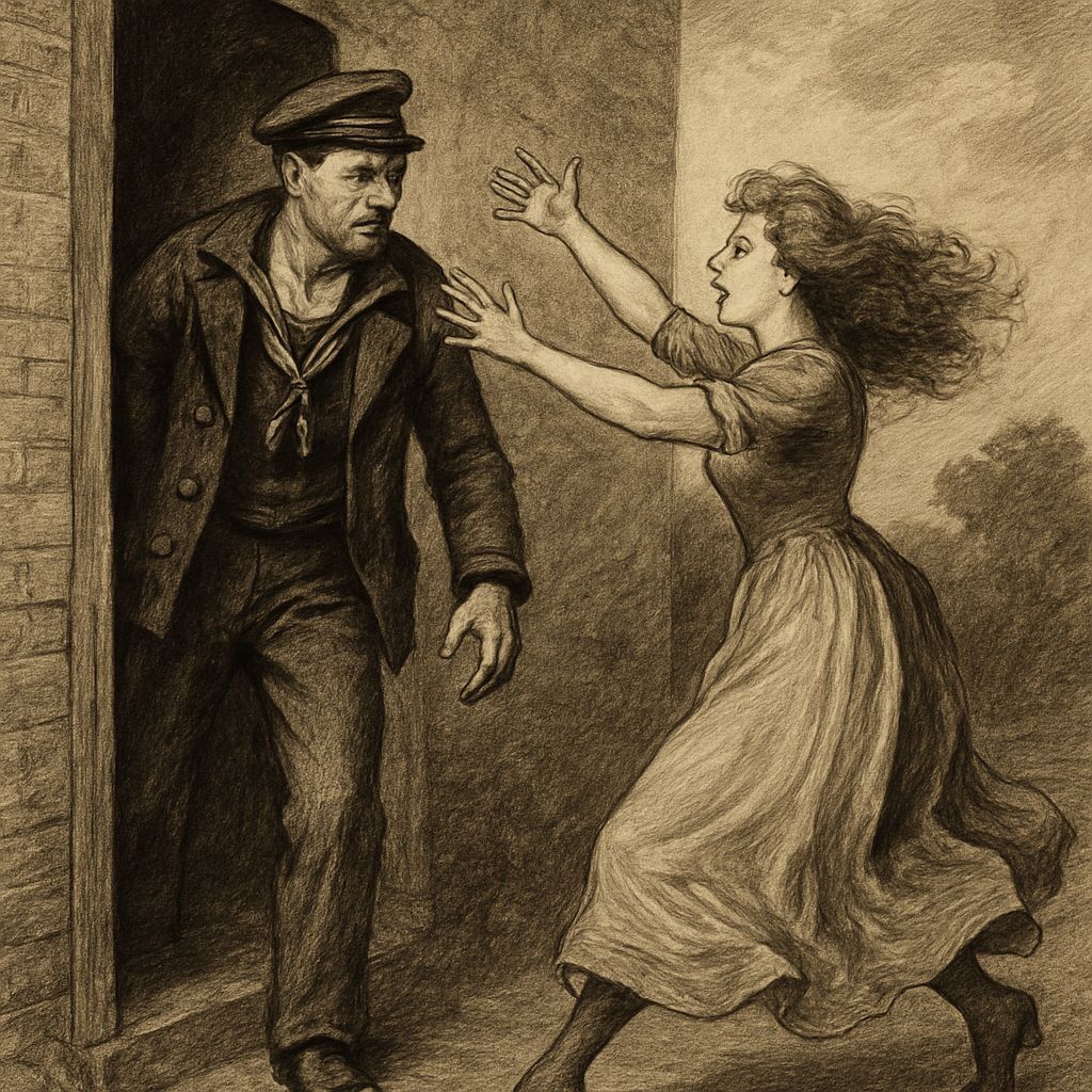 Sailor's Joyful Reunion