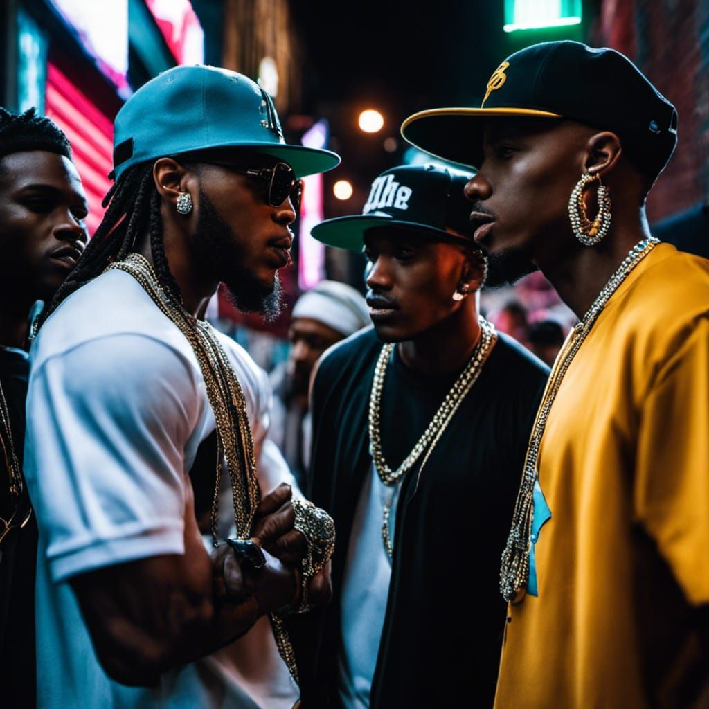 Epic 90s Rap Battle in NYC Alleyway