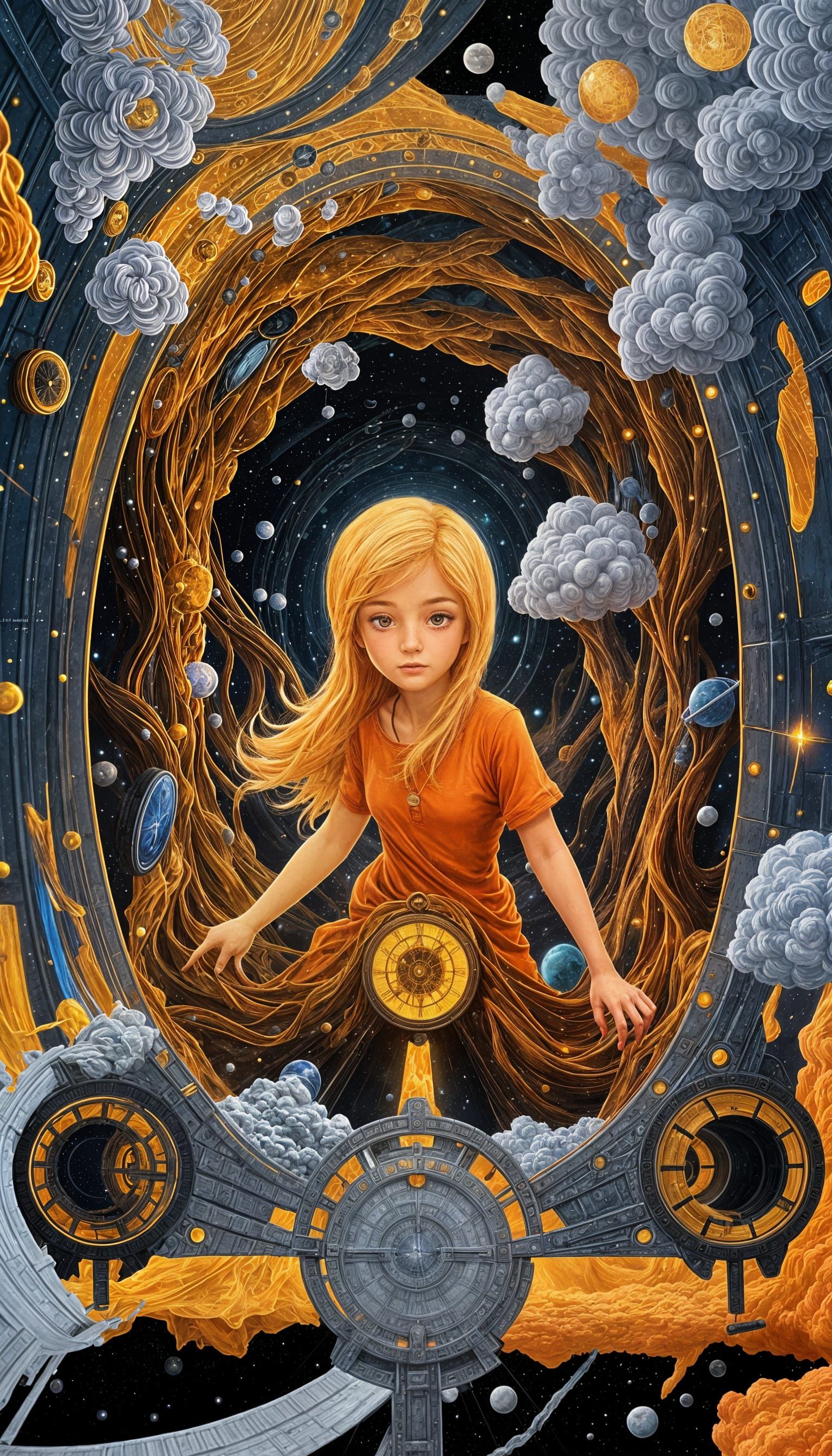 Time Tunnel Through Space and Time