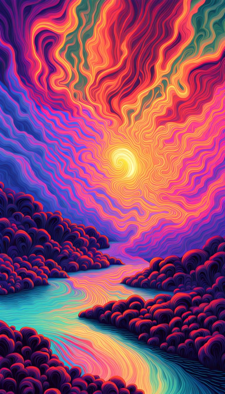 Exciting Sci-Fi Adventures in a Fractal Landscape