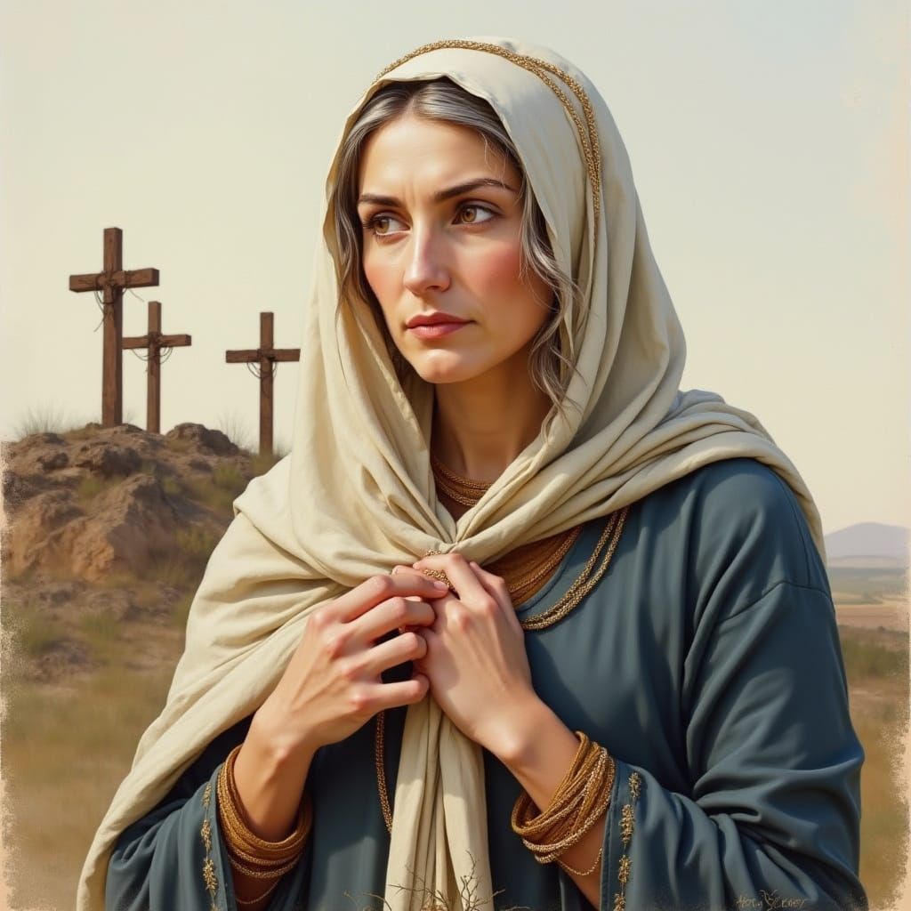 St. Veronica in Contemplative Repose