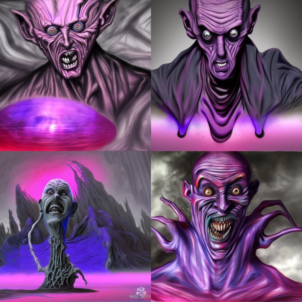 Ivan Ooze as Creepy Junji Ito Character