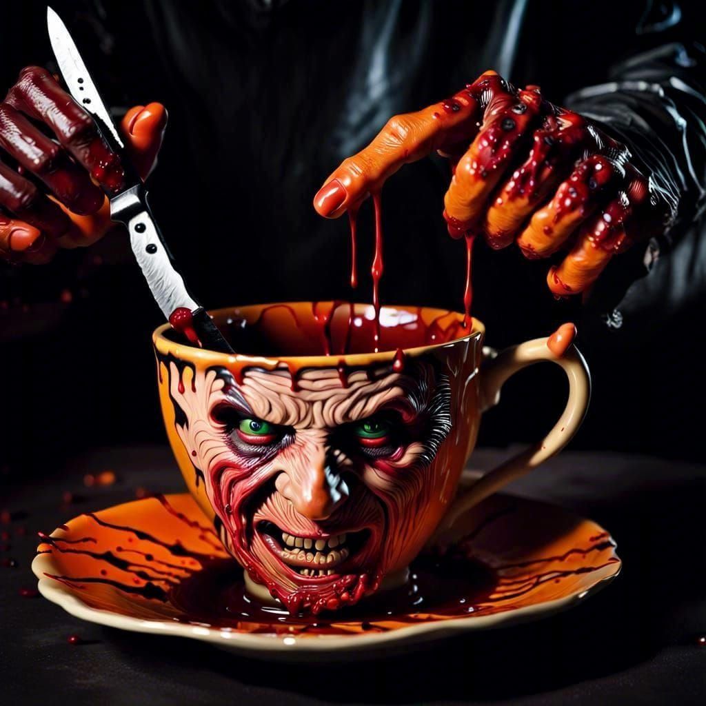 Freddy Krueger in a Teacup...I guess?