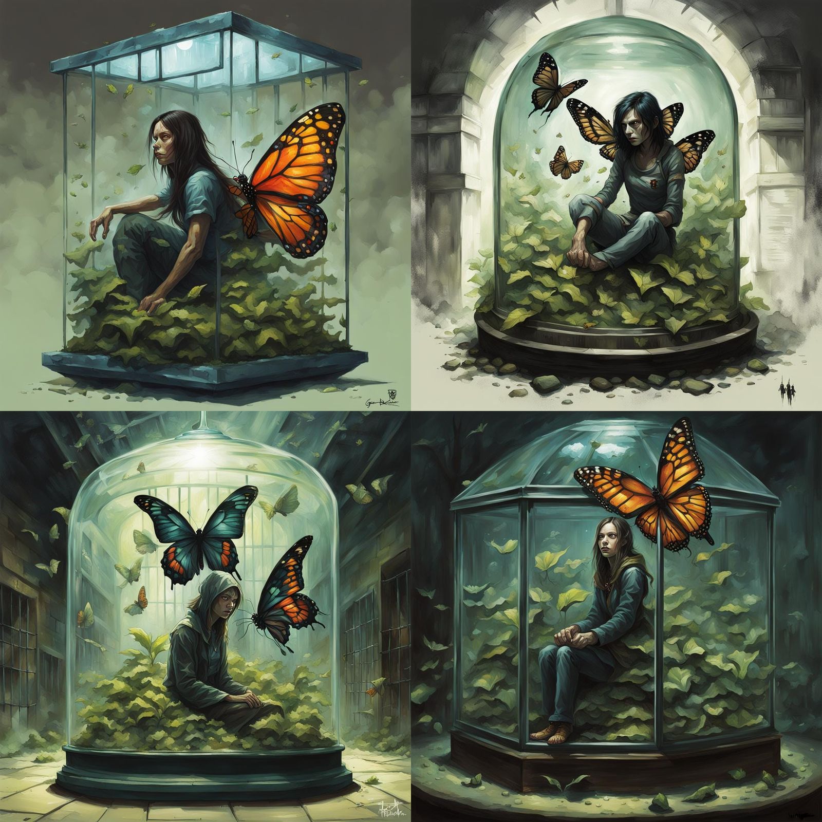 Butterfly Mutant Escapes Terrarium in Sinister Style