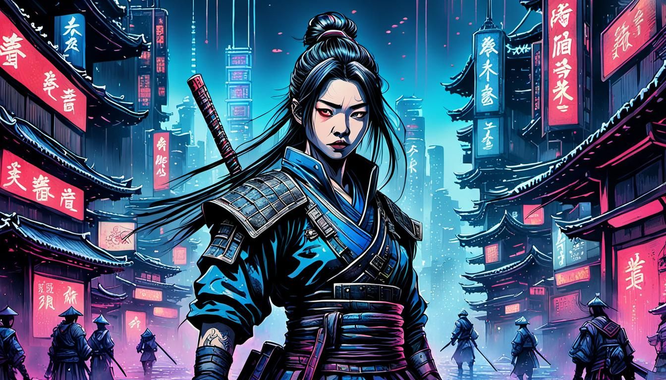 Cyberpunk Samurai
