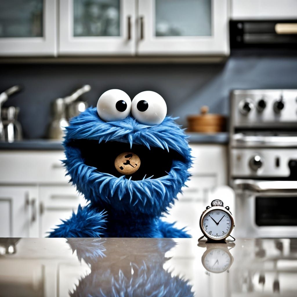 Close-up of Kitchen Timer