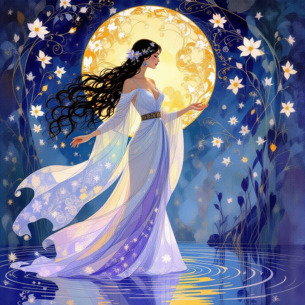 Celestial Goddess of Morning Dew