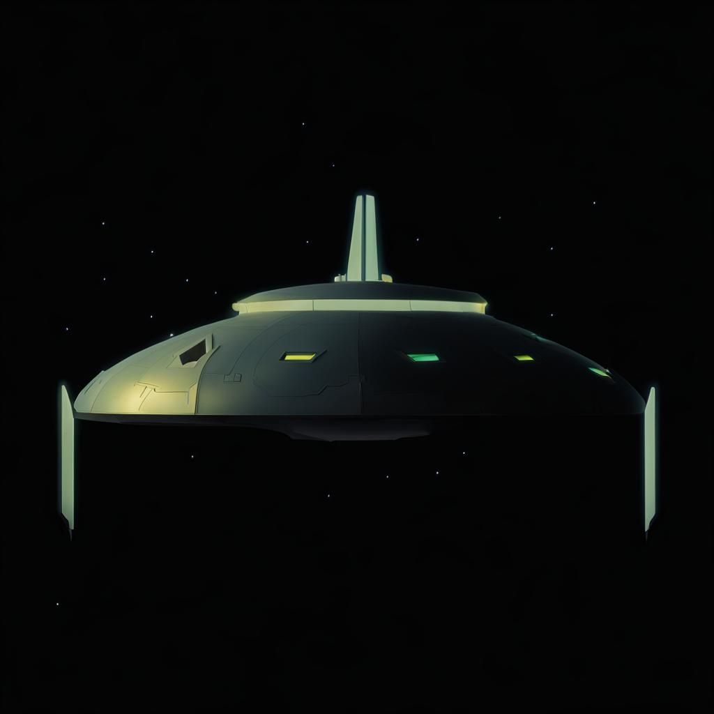 Helmet-Shaped Starship Concept Design