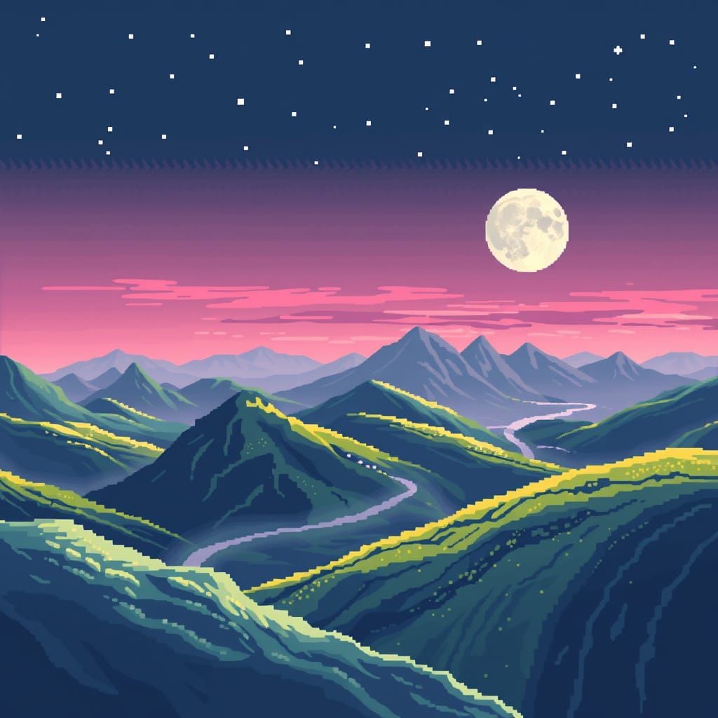 Liquid Landscape Hues