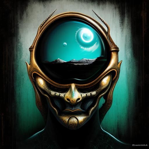 Surreal Abstract Pareidolia Art