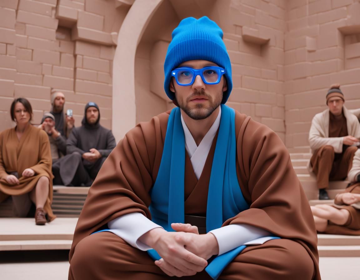 Group Scene Resembling Jedi High Council