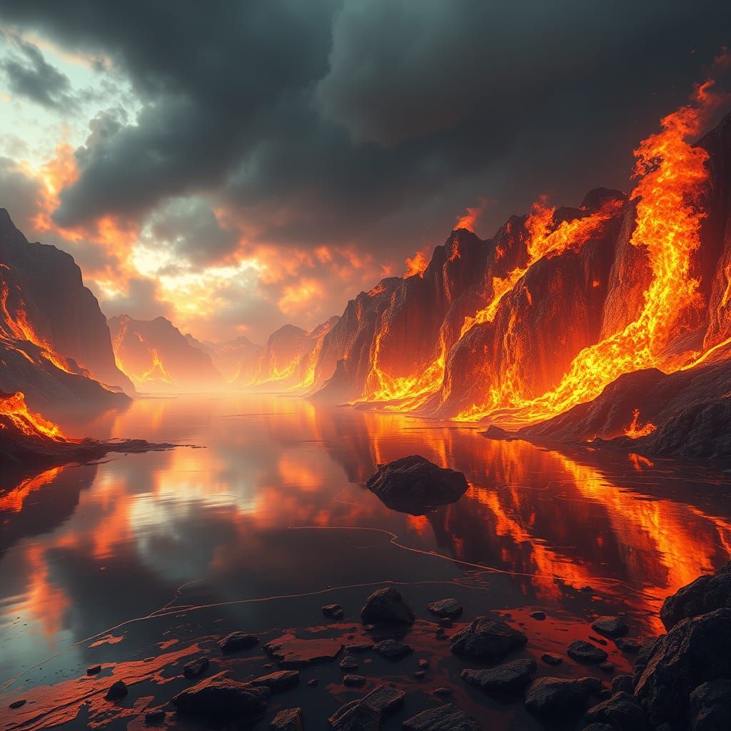 Fire Lake