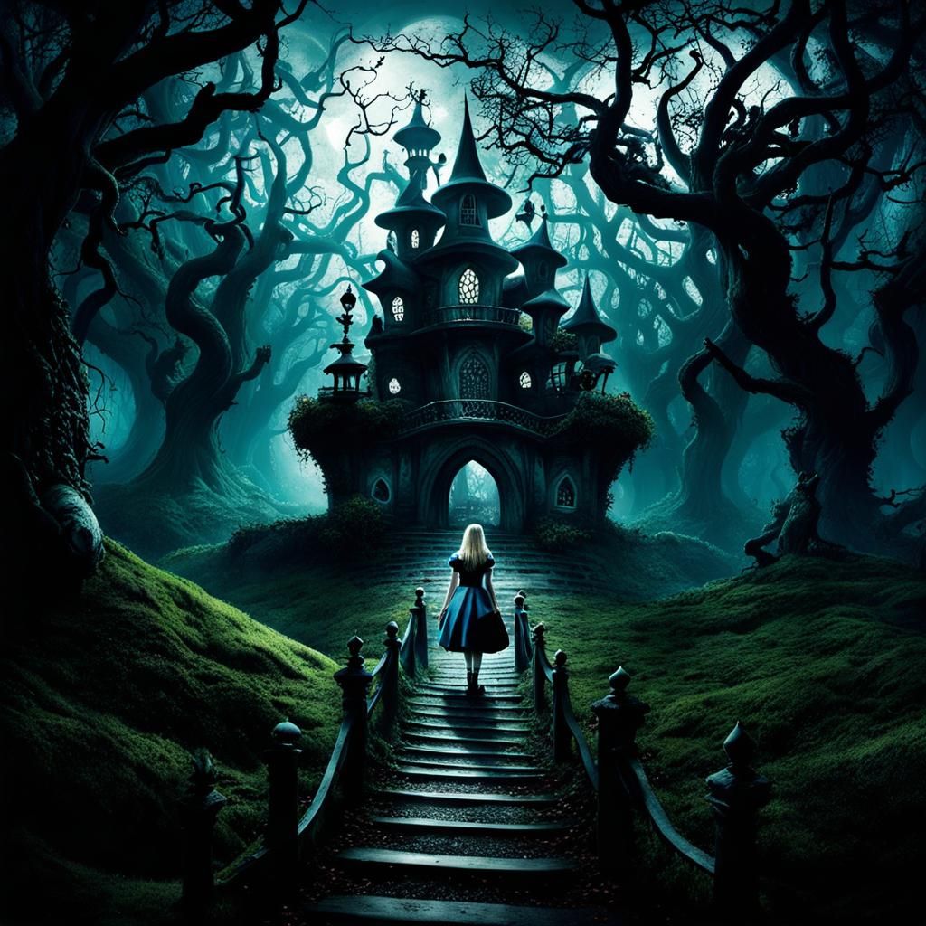 Dark and Scary Wonderland: An AI Nightmare