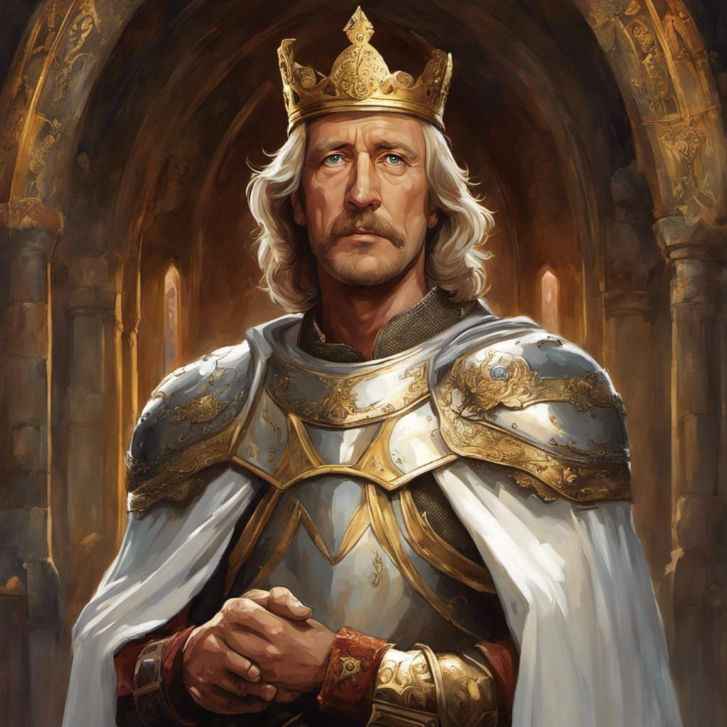 Graham Chapman as King Arthur