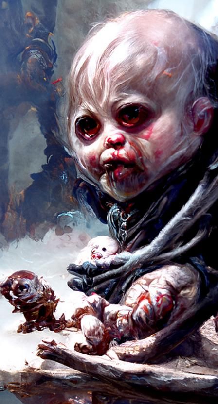 Morose Zombie Baby: A Sinisterly Cute Horror