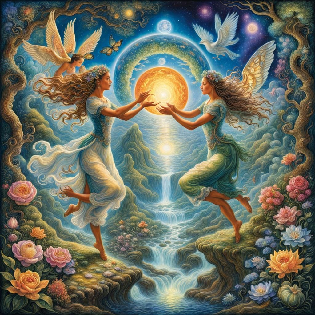 Ethereal Elements Dance in Harmony