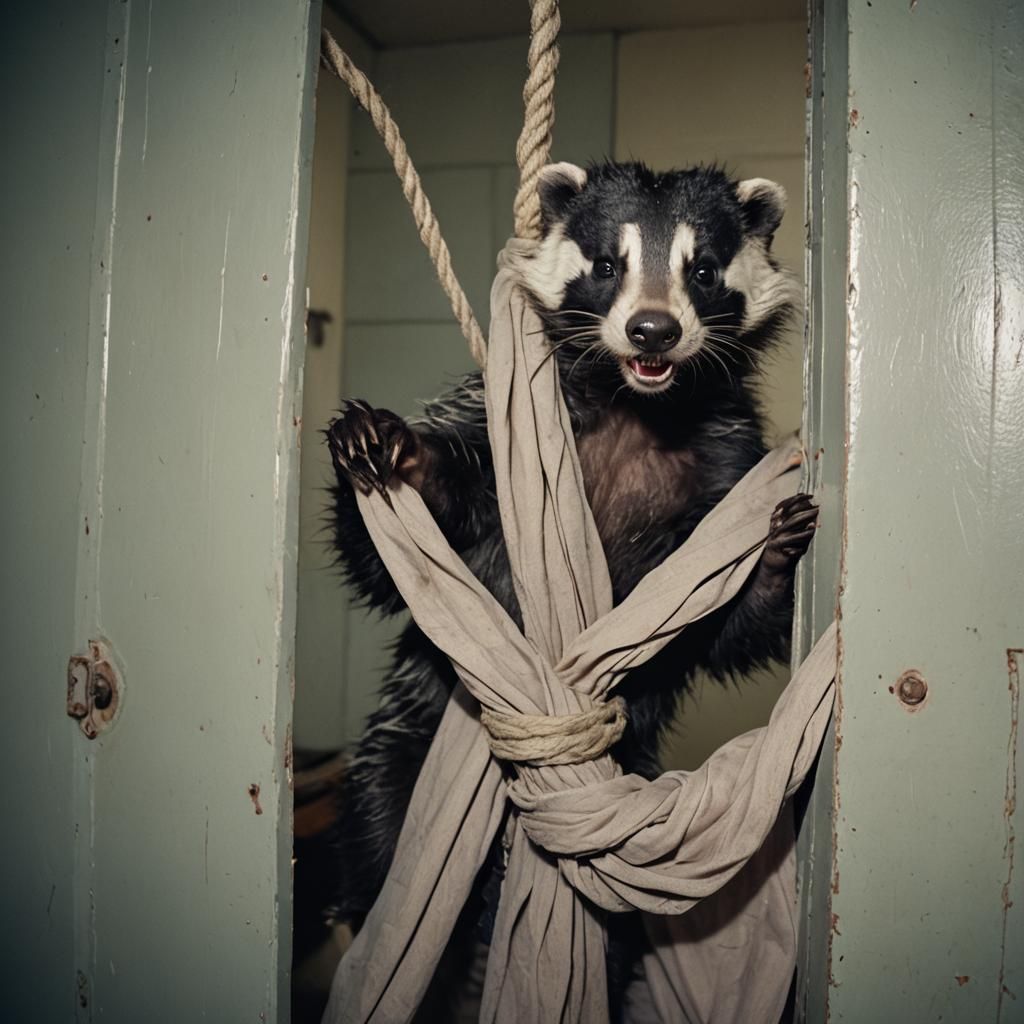 Badger's Dramatic Prison Escape on Film