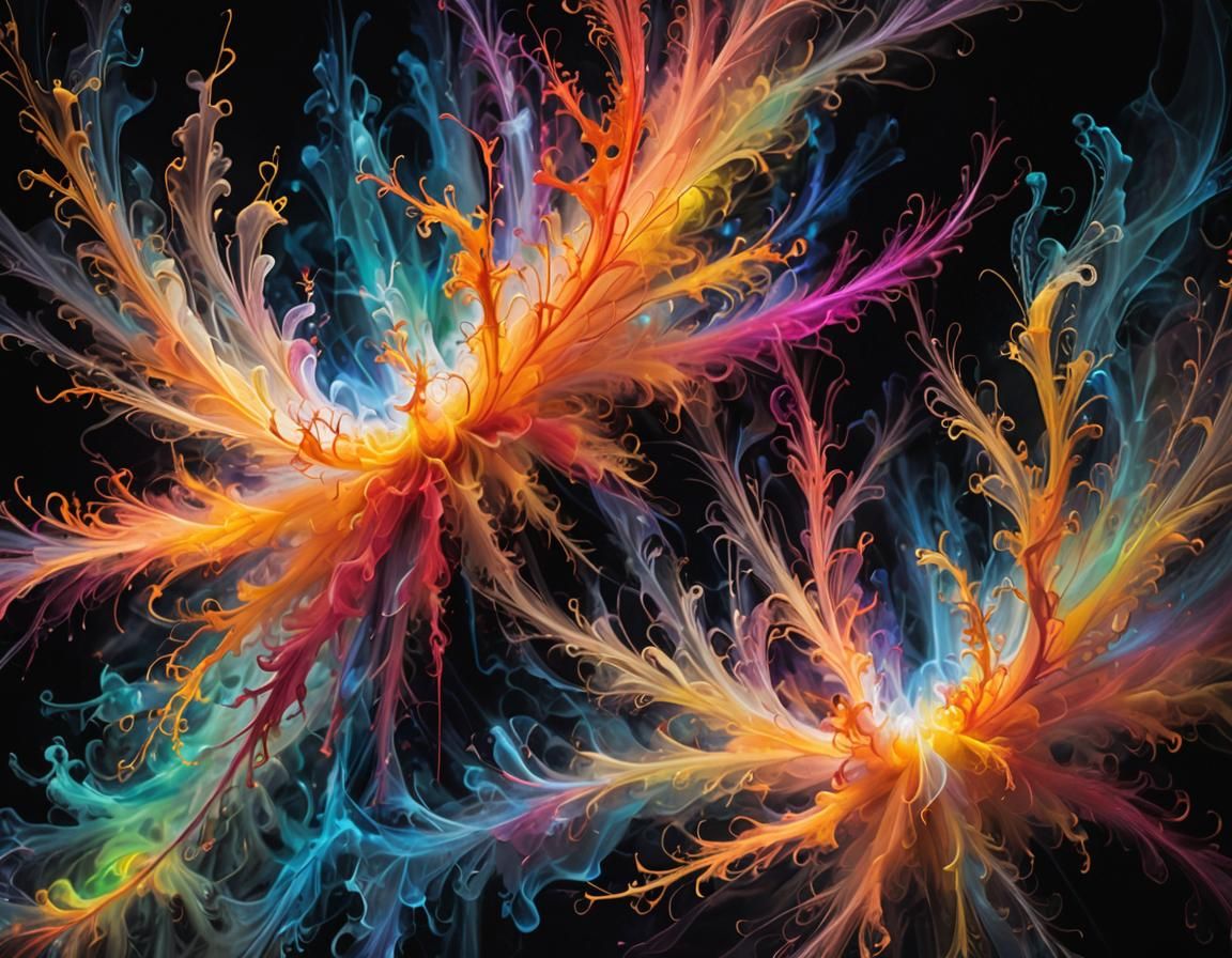 Ethereal Soul Dissipation in Macro Photography