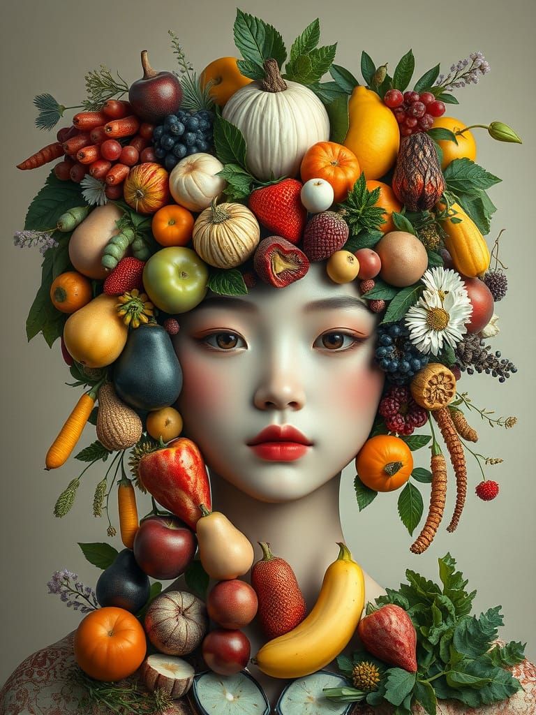 Botero-Inspired Surrealist Masterpiece