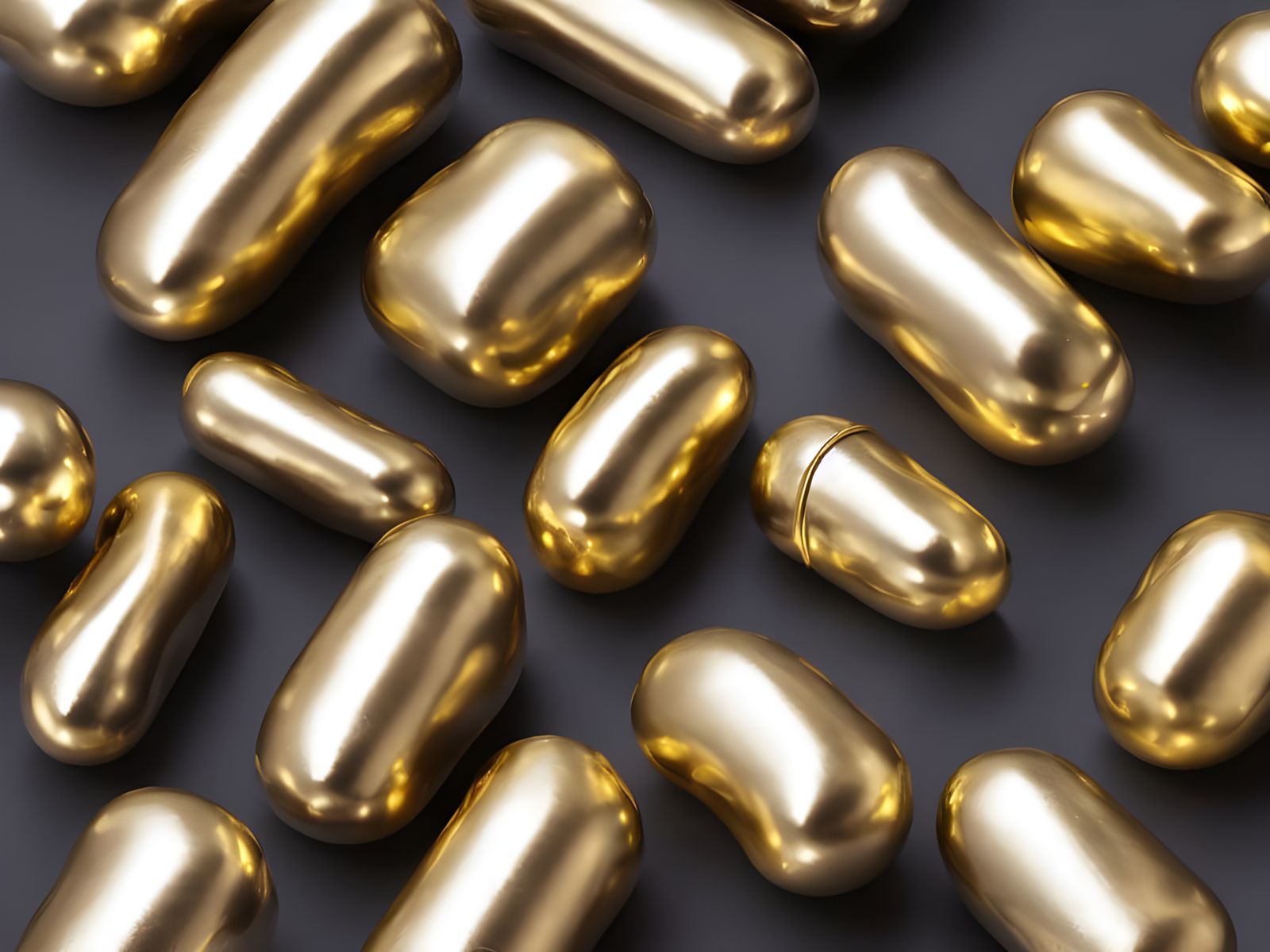 Morphed Metallic Everyday Item