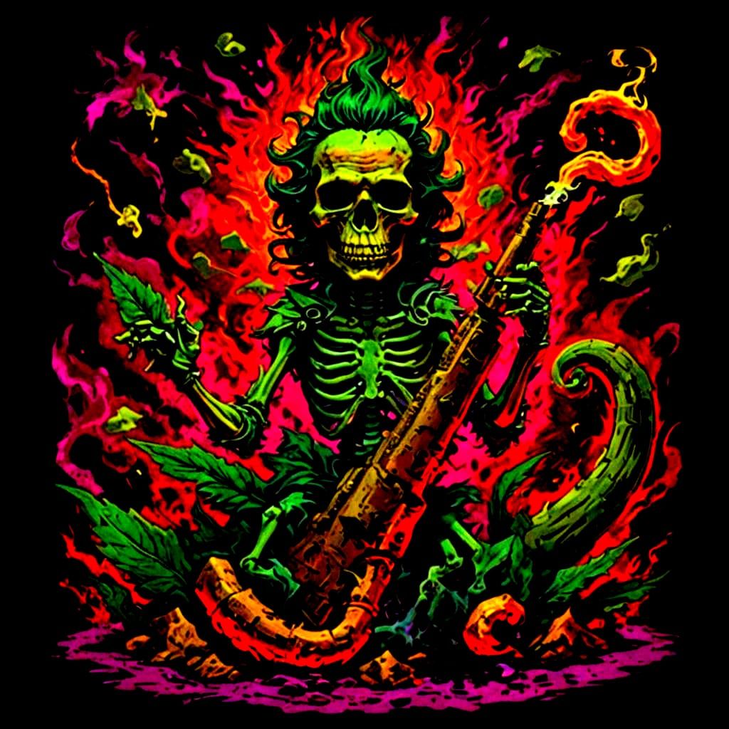 Smoking Cigarette: A Simple Portrait