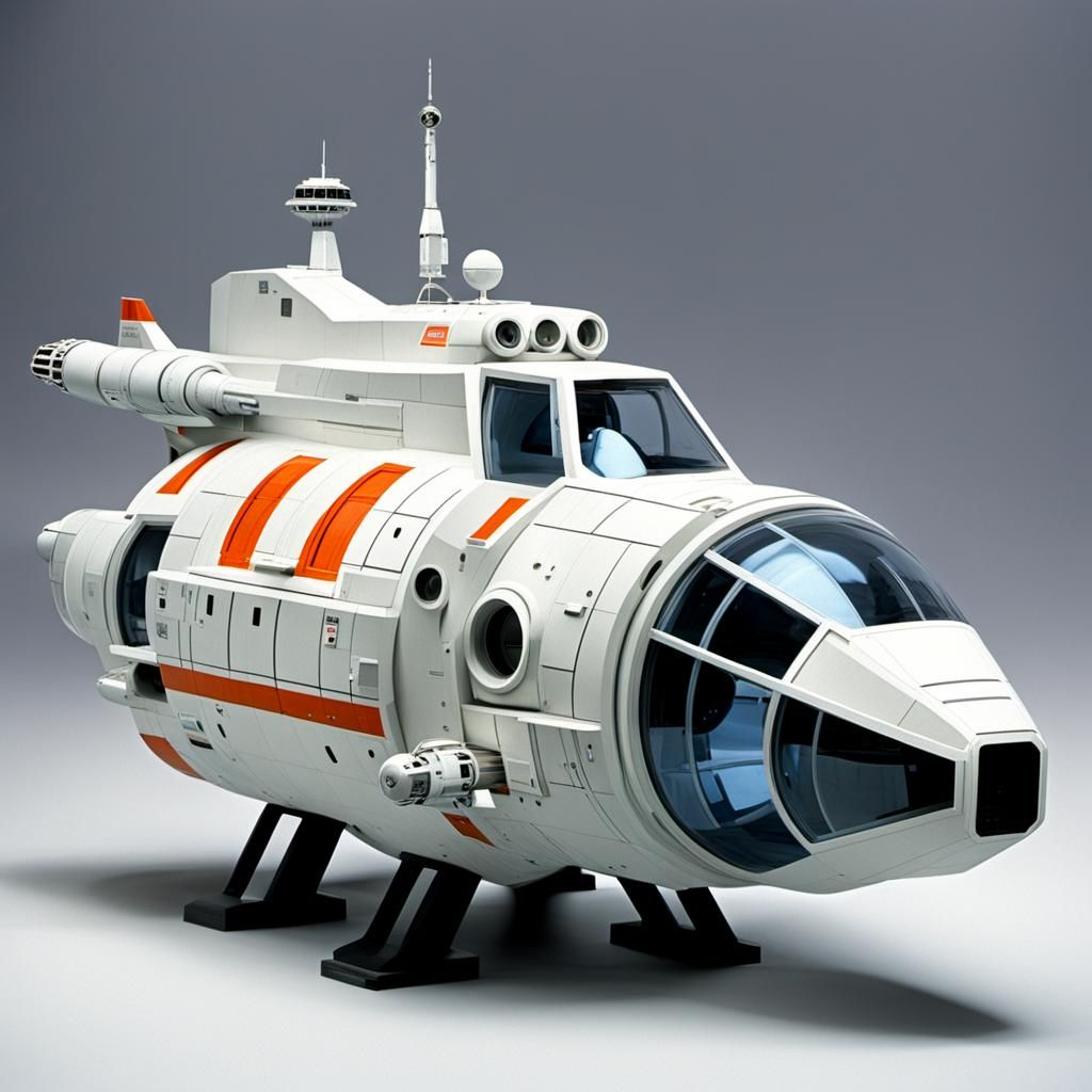 Space 1999 Inspired Spaceship