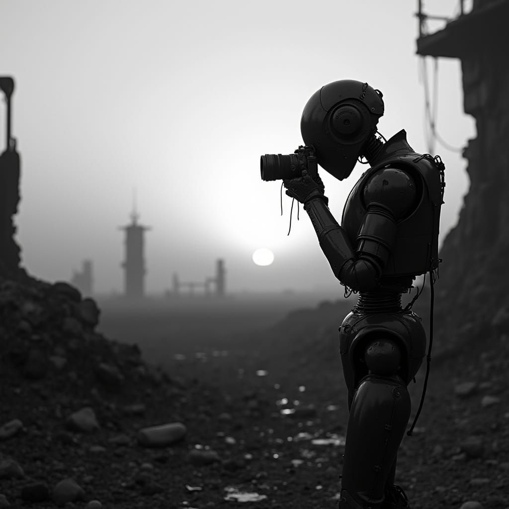 Robot Photographer Captures Dying World's Beauty