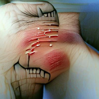Visualizing Self-Inflicted Pain: An Emotional Depiction