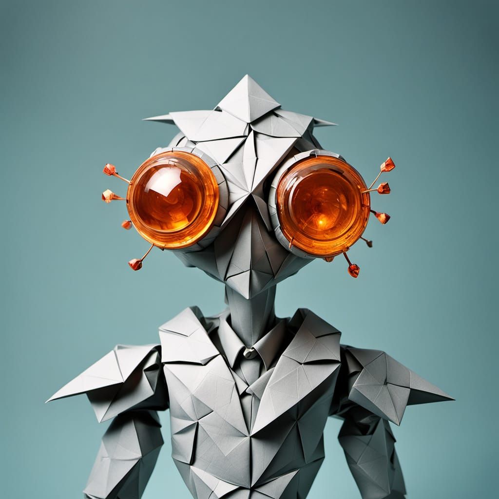 Scientist Controls Paper Robots in a Pixar-Style Lab