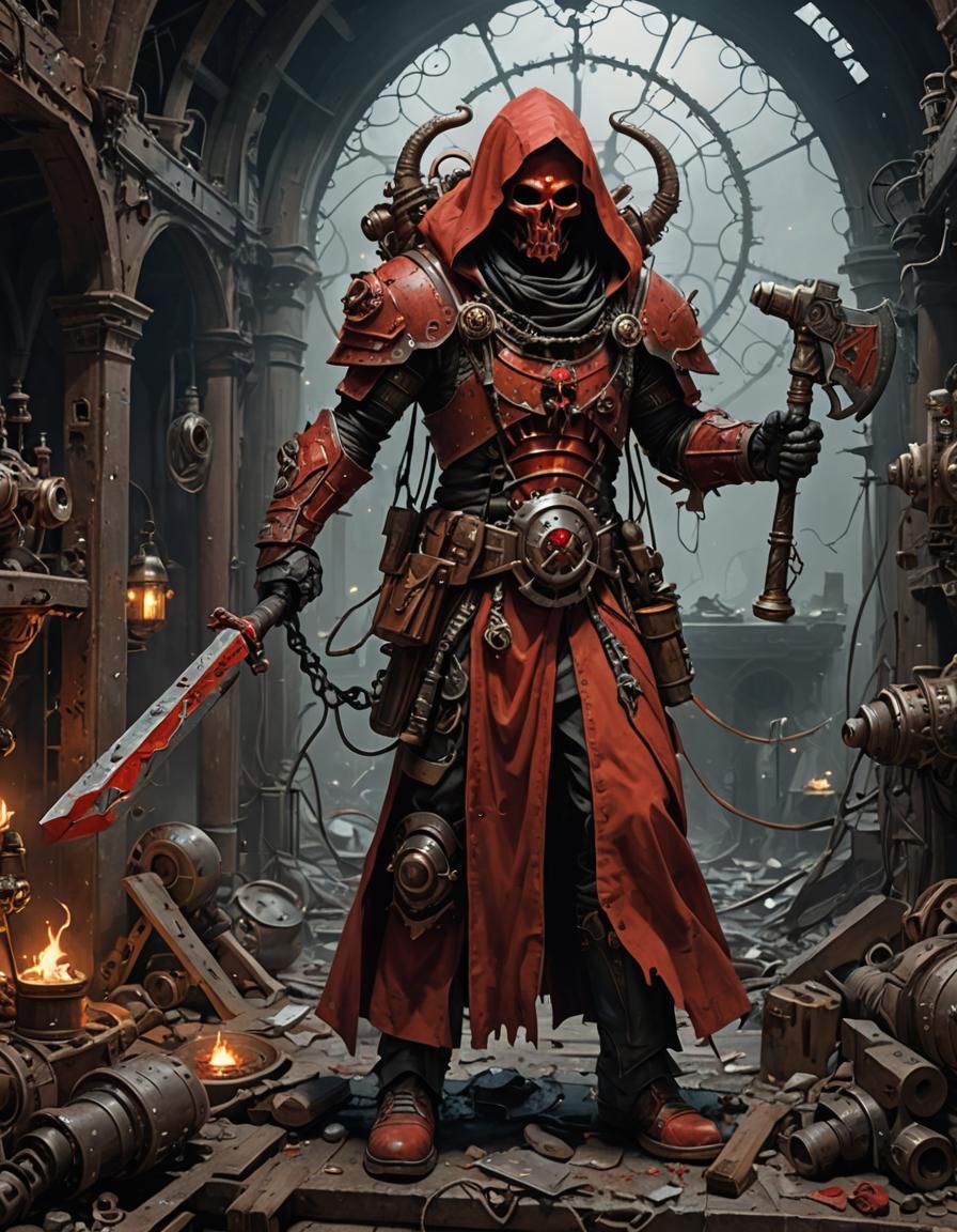 Adeptus Mechanicus Techpriest of Mars