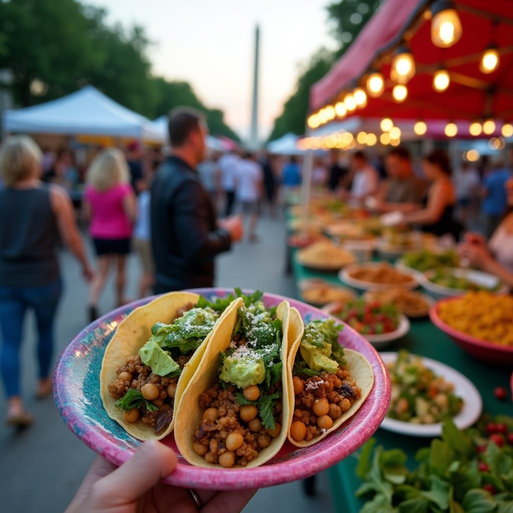 Vibrant Vegan Market in Washington, DC