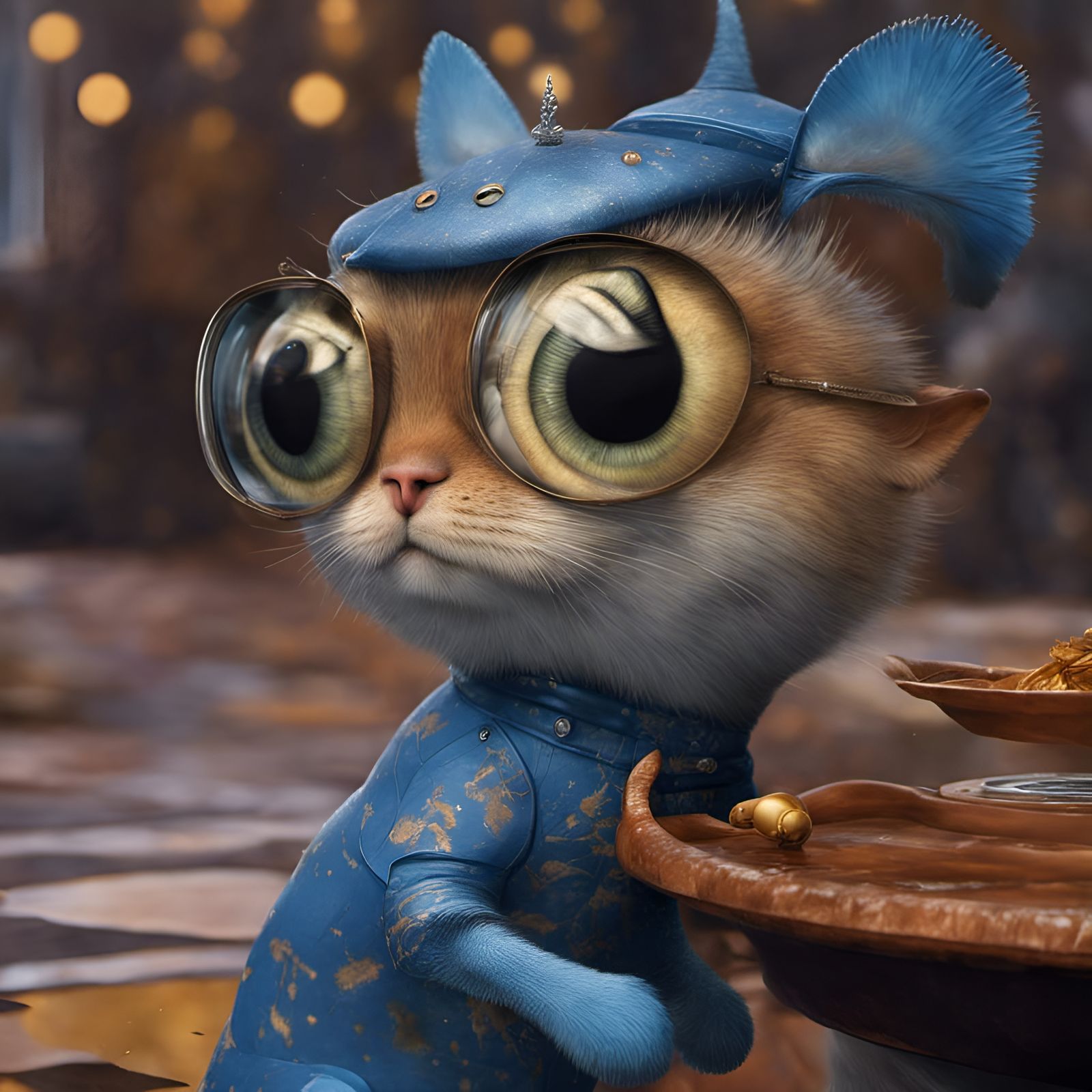 Alien People and Pets in Dreamy Pixar Style