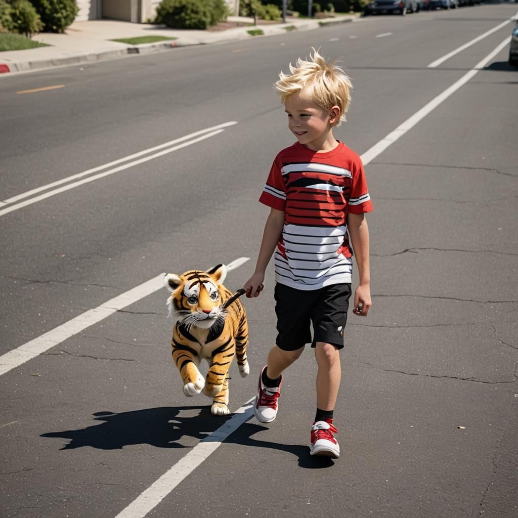 Calvin and Hobbes: Suburban Adventures with a Tiger