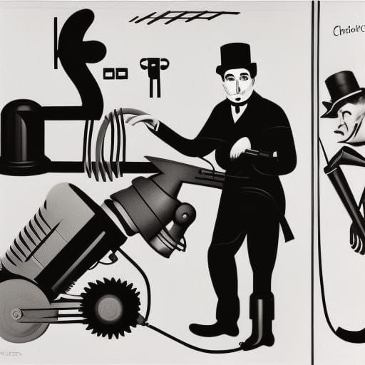 Chaplin's Psychedelic Vacuum Cleaner: A Retrofuturistic Desi...