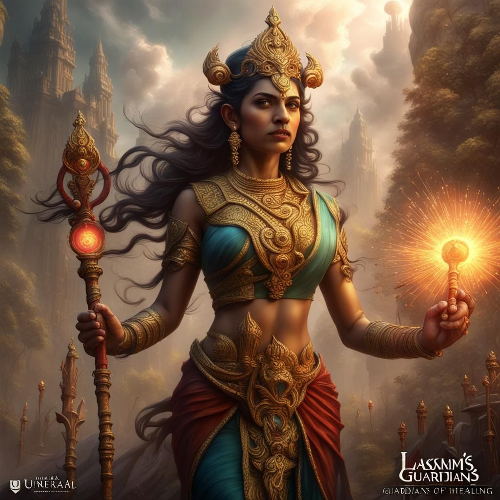 Guardians of Healing: Detailed Matte Painting in Unreal Engi...