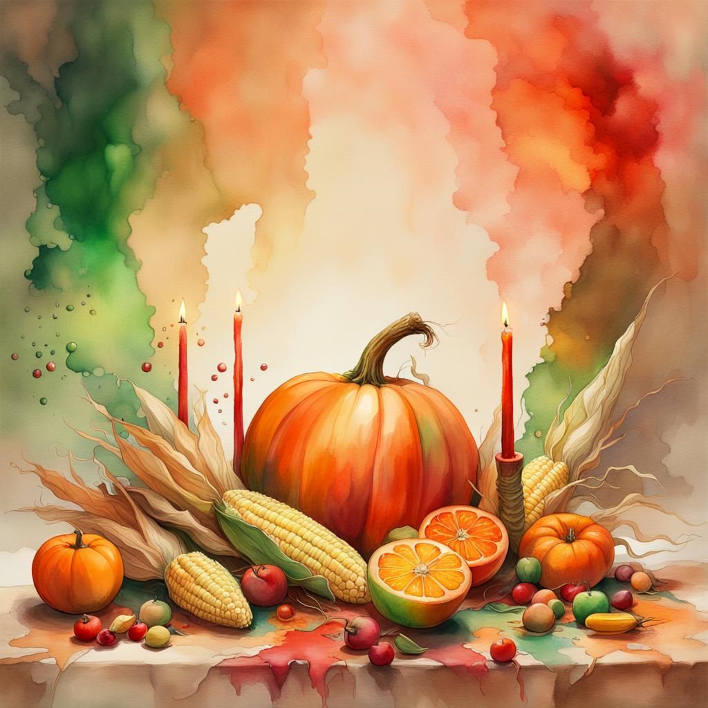 "Surreal Watercolor ink splash art. Soft pastel background o...