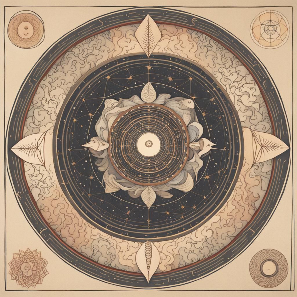 New Year's Card: Mandala of Inner Transformation