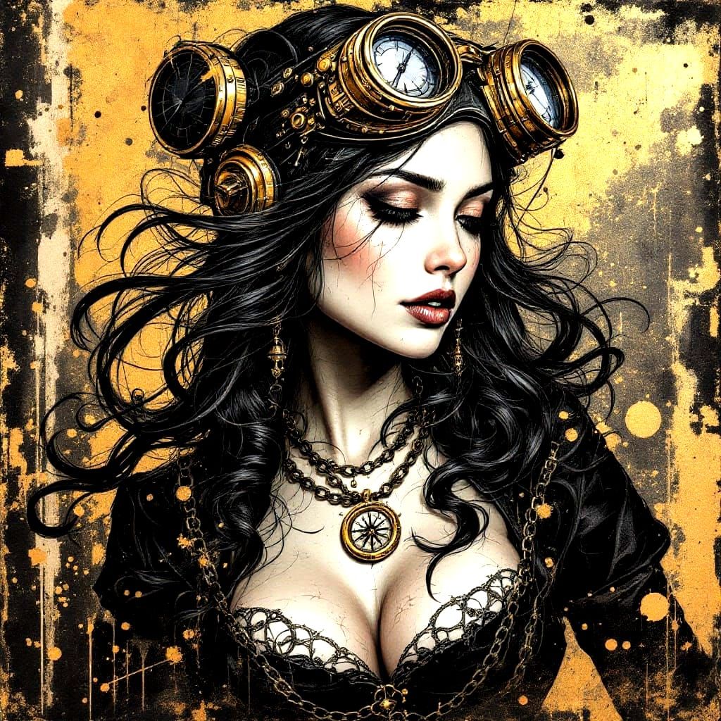 Steampunk portrait