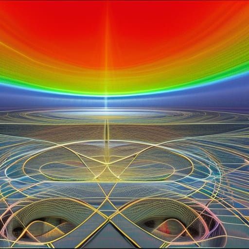 Symmetrical Hermetic Laws in Hyperrealistic Photo