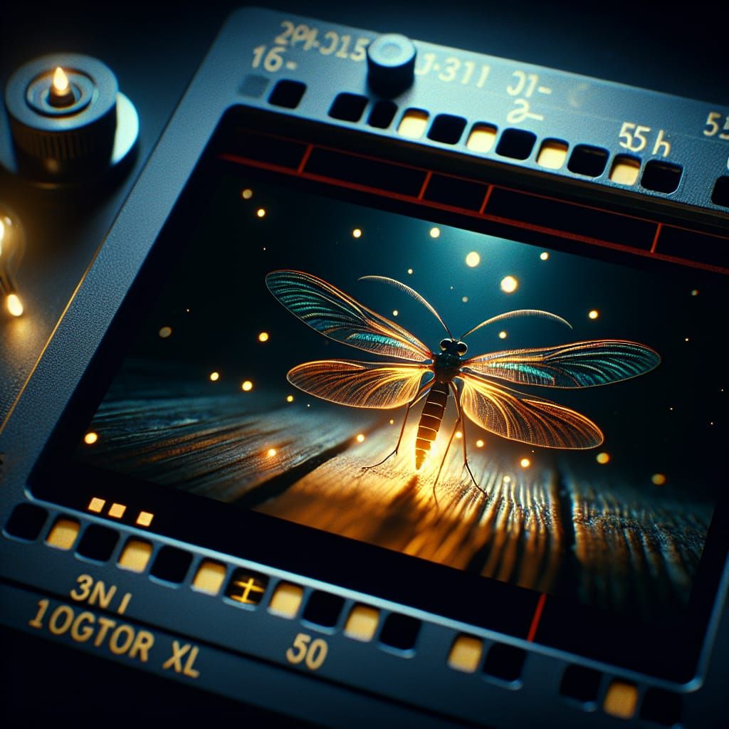 Firefly Glows in Cinematic Darkness