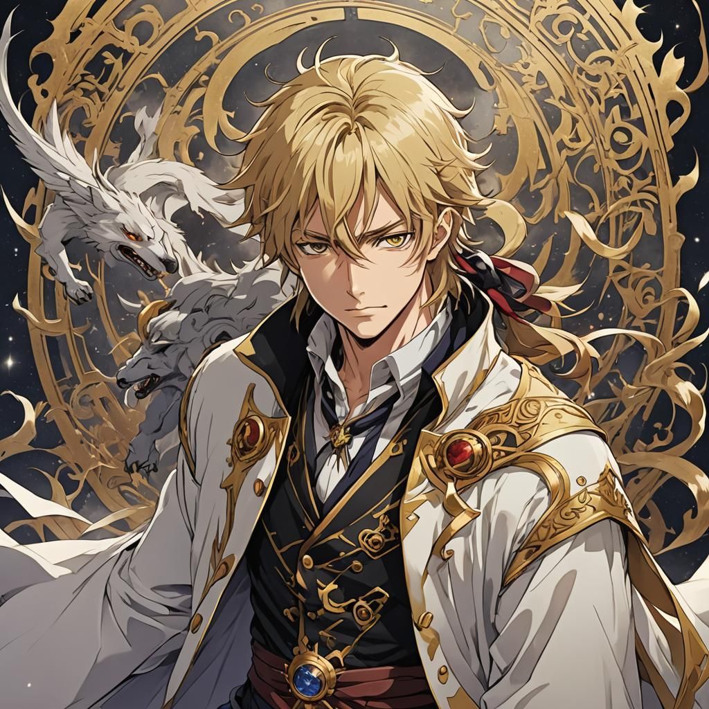 Anime Style Howl Jenkins Pendragon Illustration