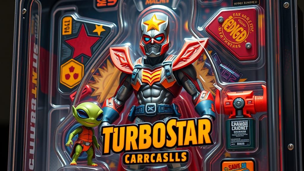 Galactic Guardians Superhero Duo in 8K Hyper-Realistic Blist...