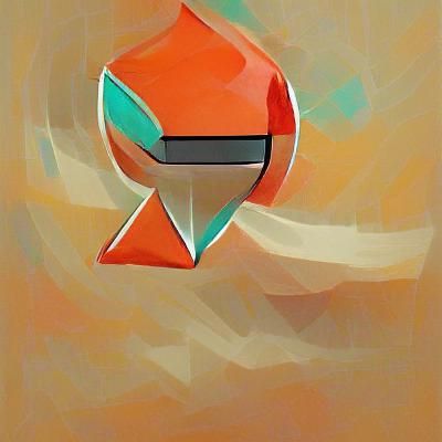 Abstract Minimalist Rotom Illustration
