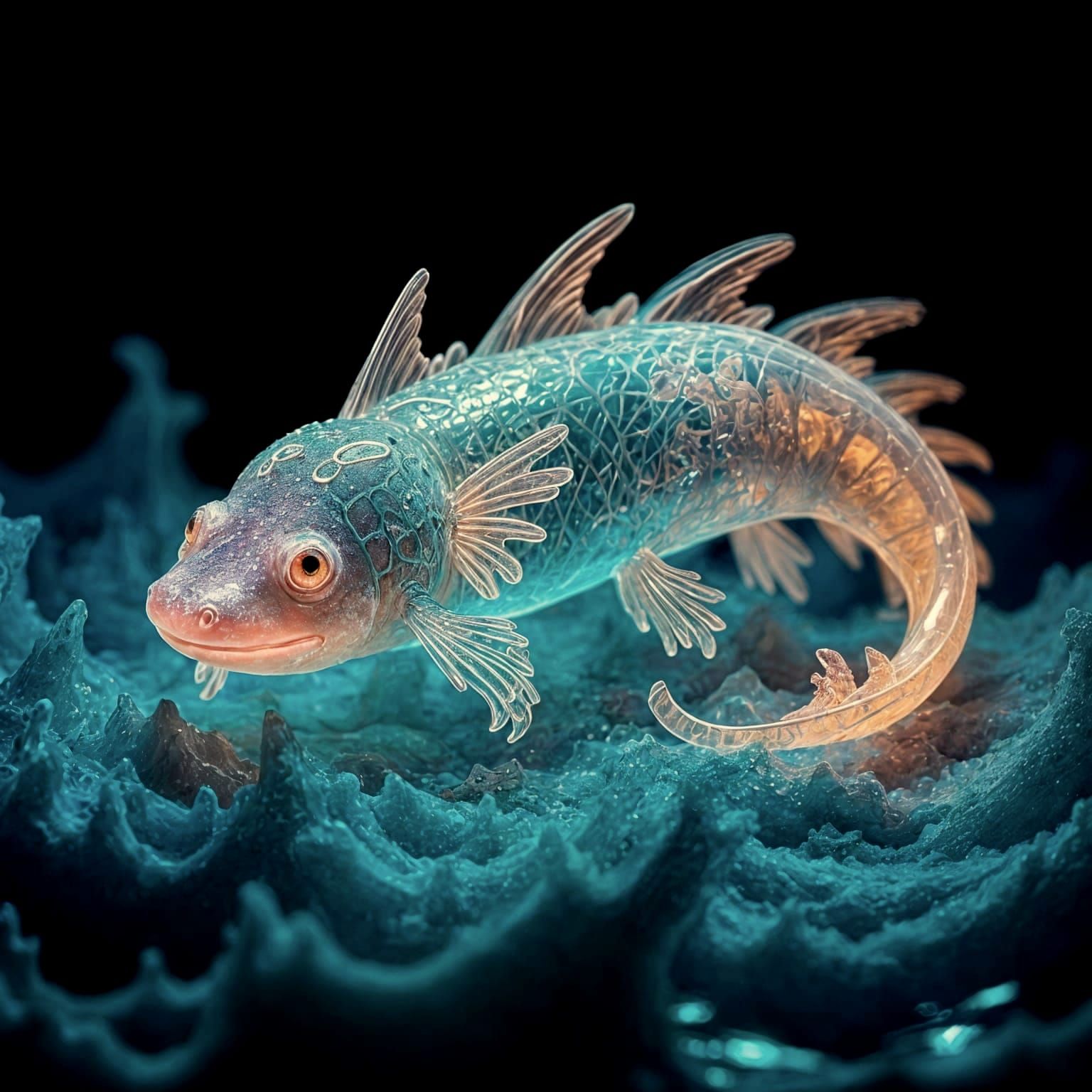 Crystal Axolotl