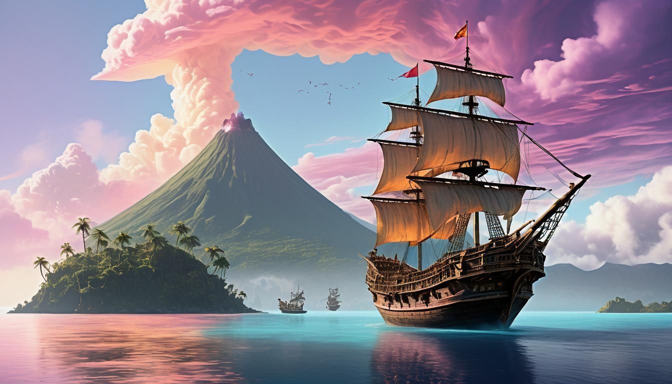 Donkey Kong Island: Romanticism Style Ship