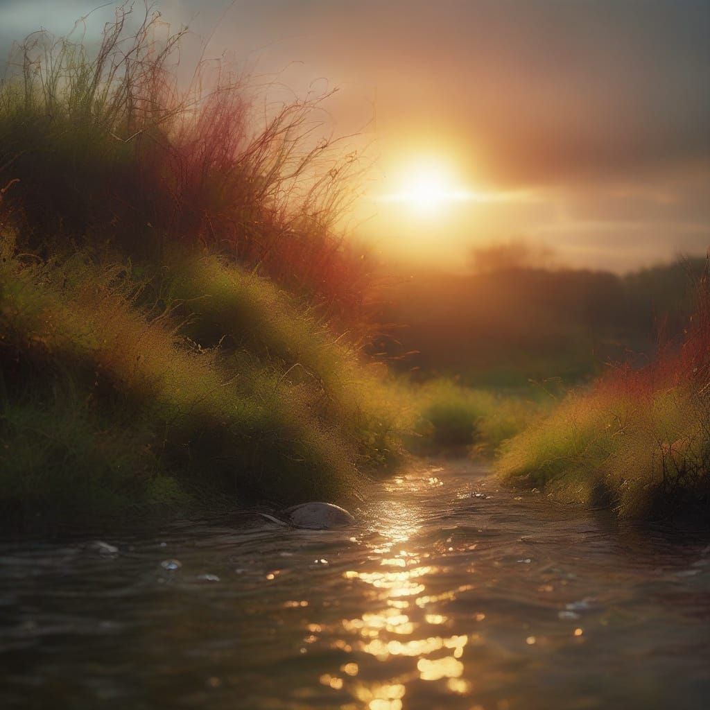 Hyper-Realistic Mosses Parting the Red Sea in Dramatic Cinem...