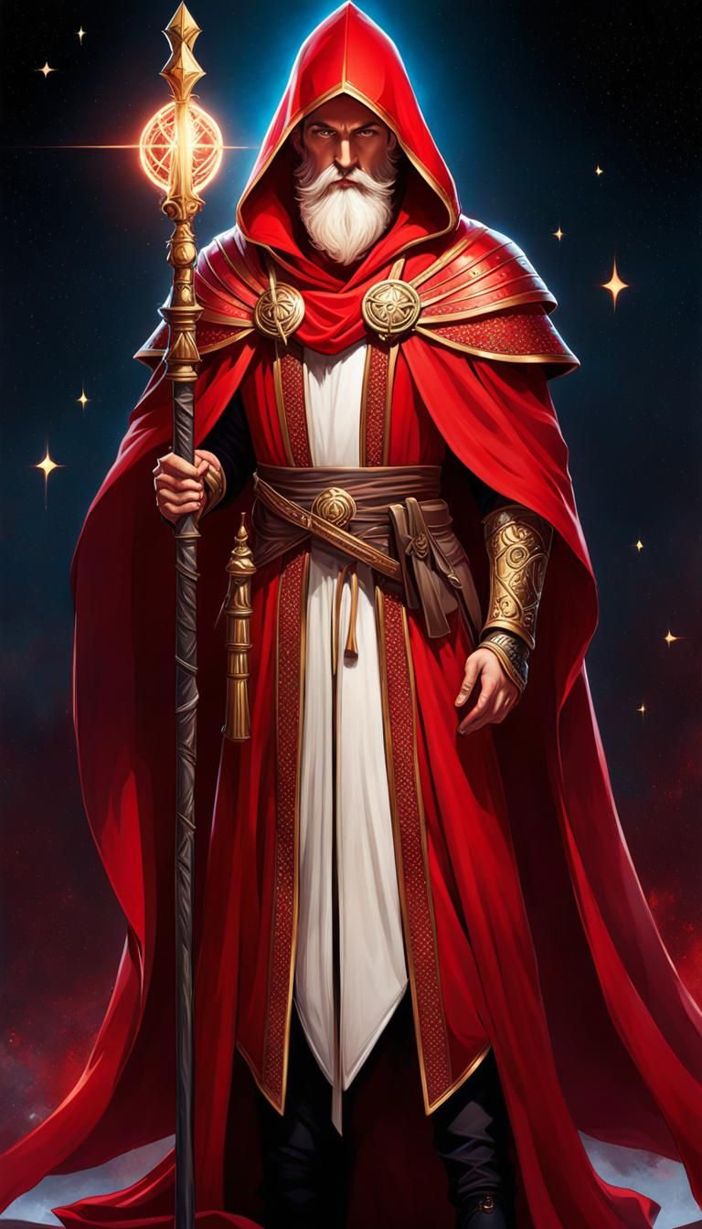 White Mage Human Male #6