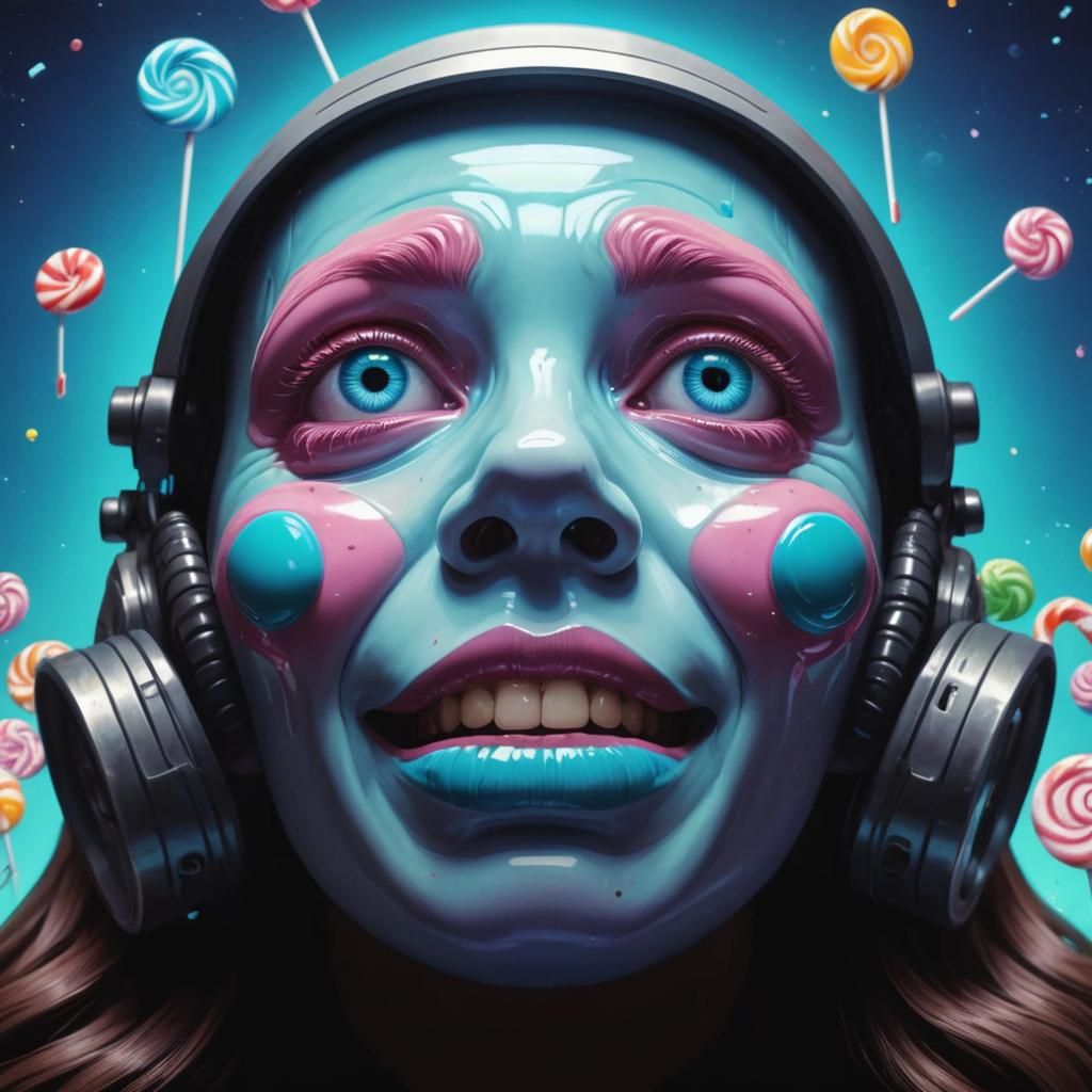 Candy Art Sci-Fi Scene: I Have No Mouth