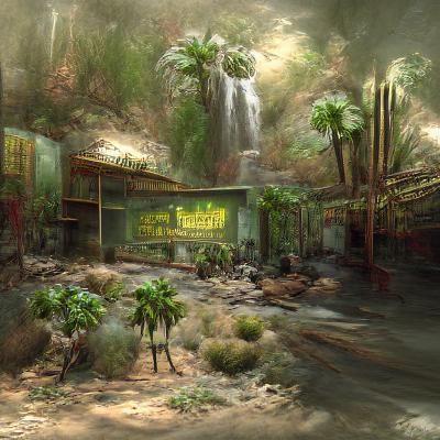 Tropical Rainforest Lab in Fallout New Vegas Style